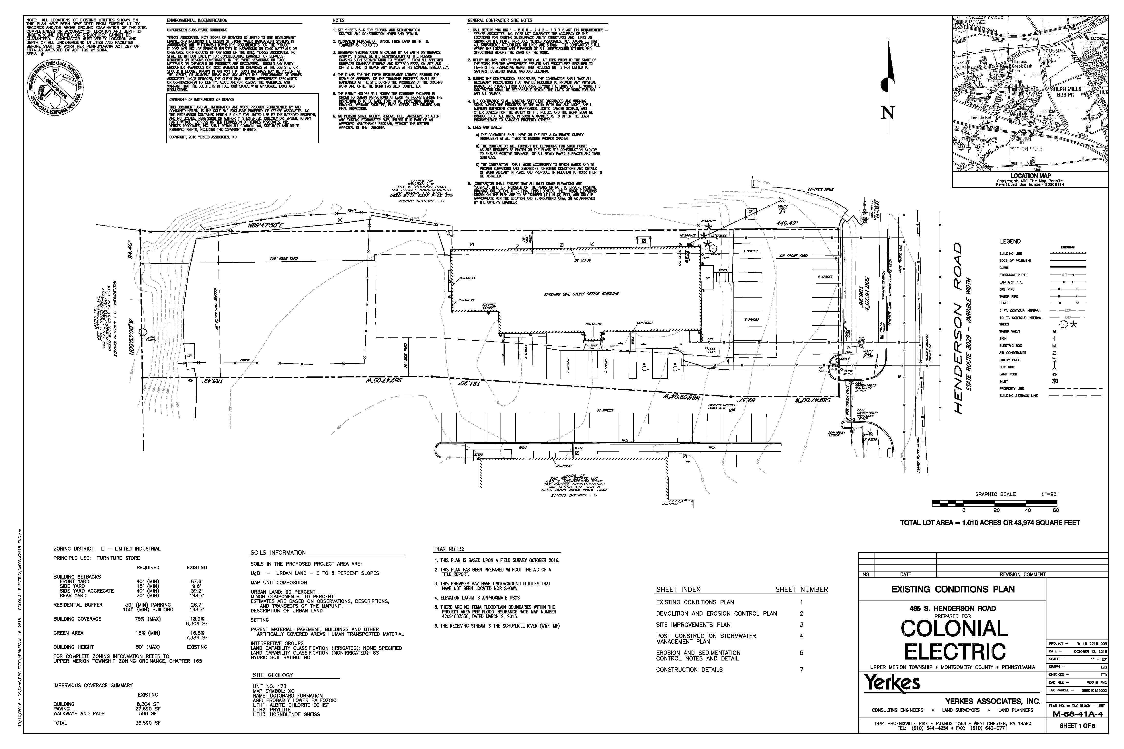 2016-10-10 Colonial progress plans – Upper Merion Township